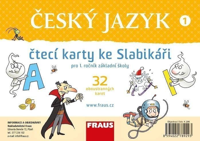 Český jazyk 1 pro ZŠ - Čtecí karty ke Slabikáři nová generace