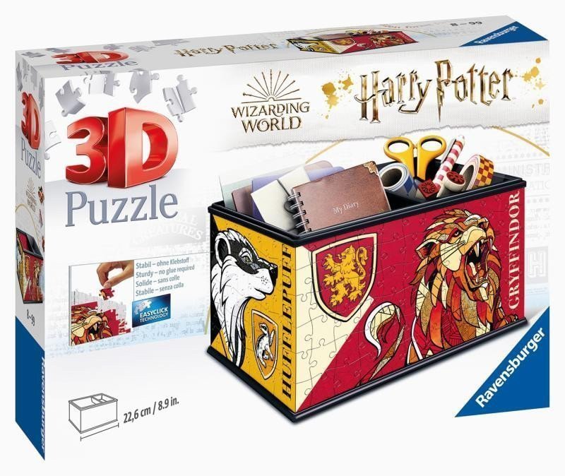 3D Puzzle Úložná krabice Harry Potter 216 dílků