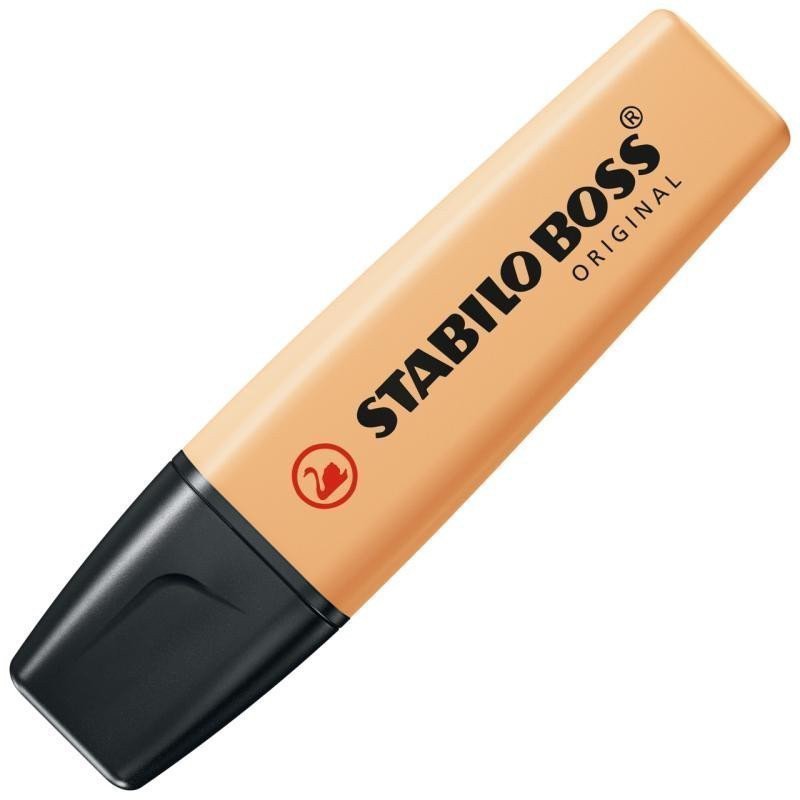 Zvýrazňovač STABILO BOSS ORIGINAL Pastelový jemně oranžový