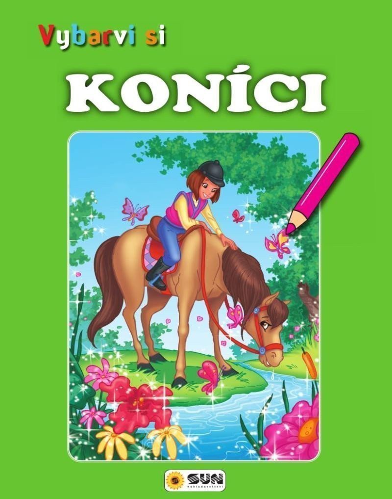 Vybarvi si - Koníci zelené