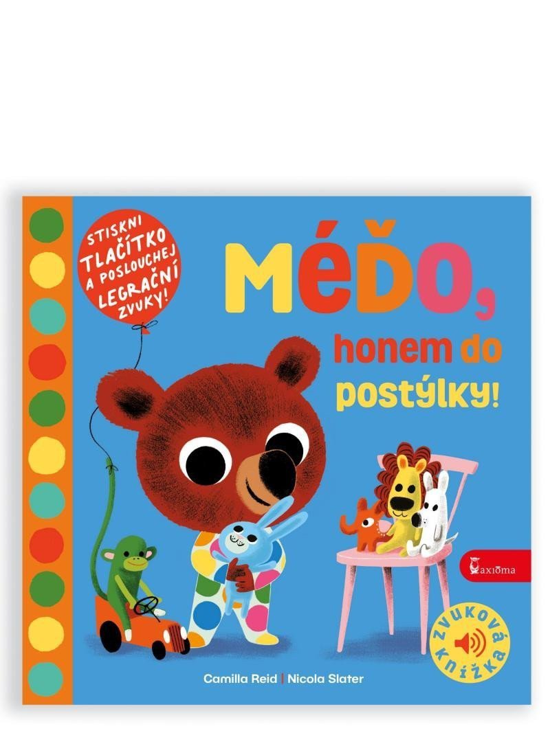 Méďo honem do postýlky - Zvuková knížka – Reid Camilla