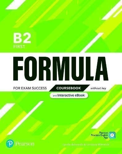 Formula B2 First Coursebook with eBook without Key – Edwards Lynda
