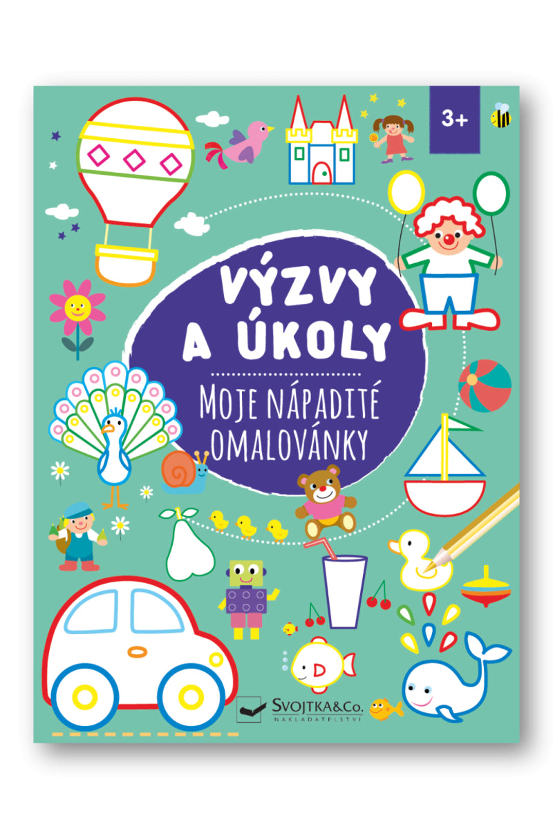 Výzvy a úkoly Moje nápadité omalovánky 3 – group of authors