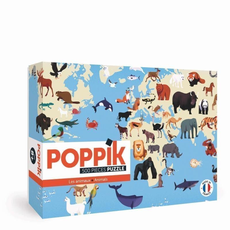 Poppik Puzzle - Zvířata500 dílků