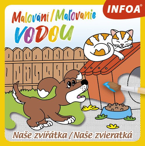 Malování Maľovanie vodou - Naše zvířátka Naše zvieratká