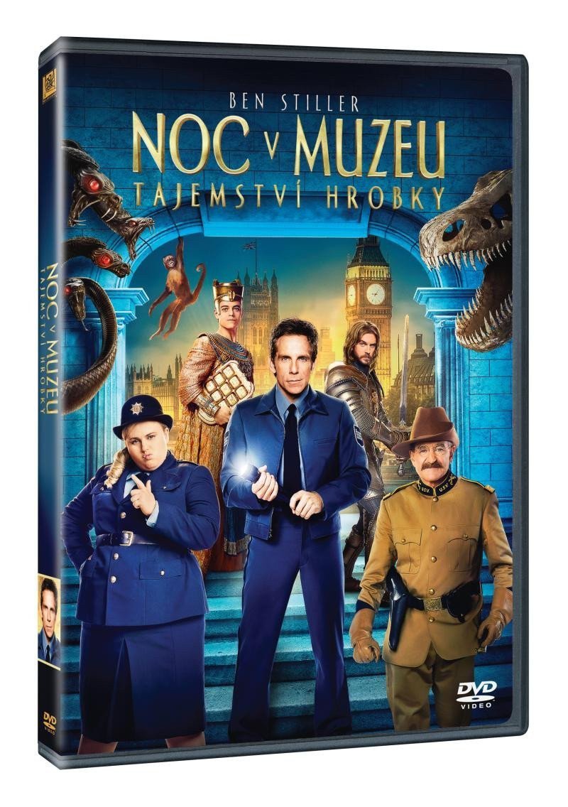 Noc v muzeu Tajemství hrobky DVD