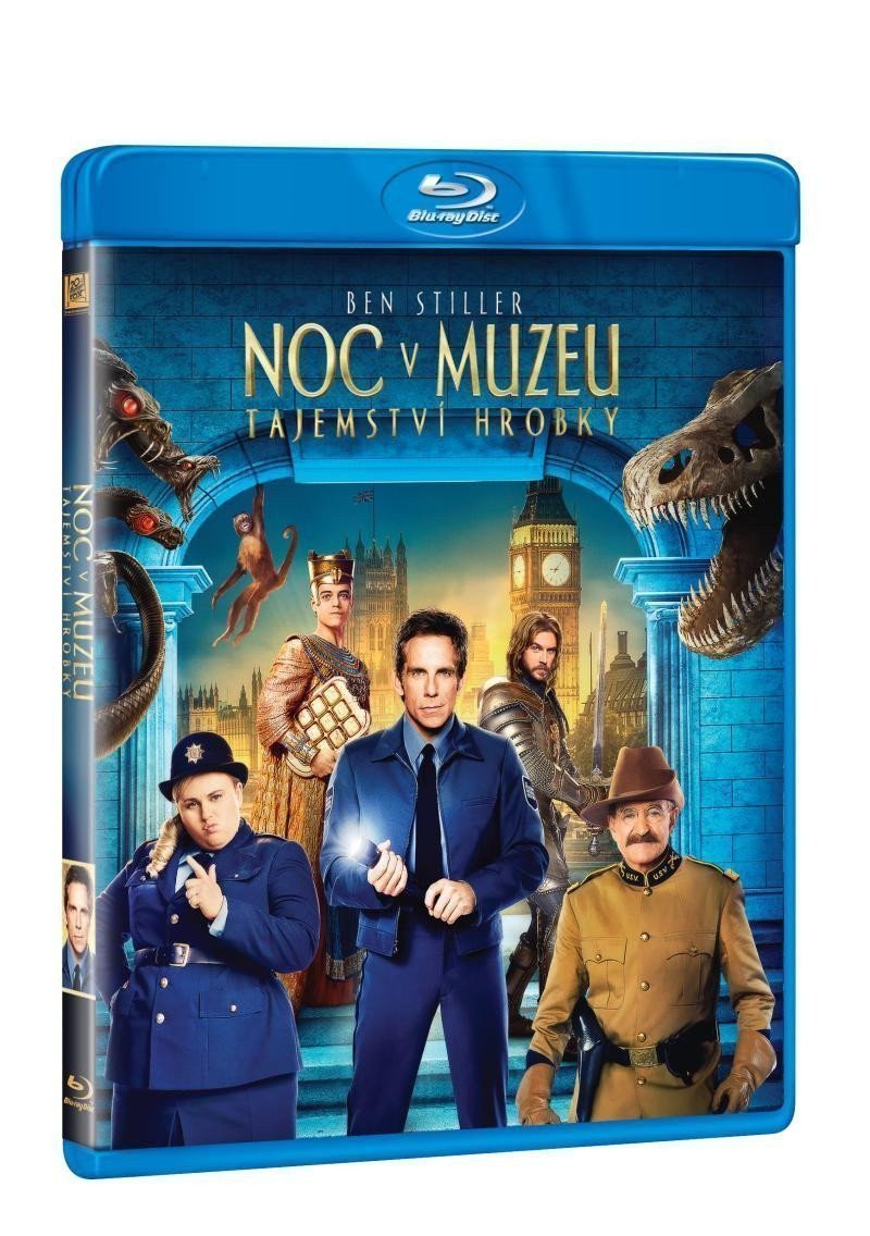 Noc v muzeu Tajemství hrobky Blu-ray