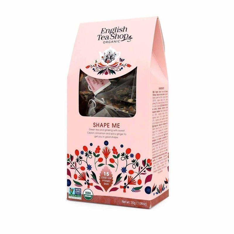 English Tea Shop Čaj Tvaruj mě bio 15 pyramidek