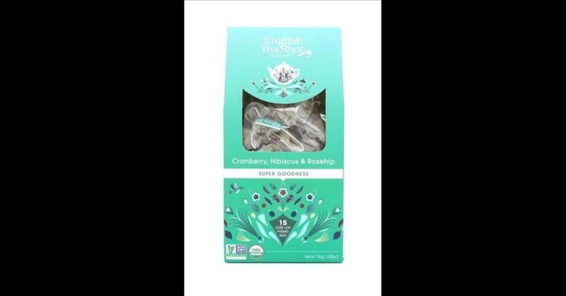 English Tea Shop Čaj Brusinka ibišek šípek 15 pyramidek