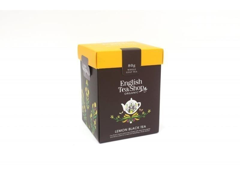 English Tea Shop Čaj černý s citronem bio sypaný 80g