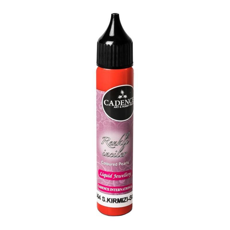Tekuté perly Cadence - Červená 25 ml