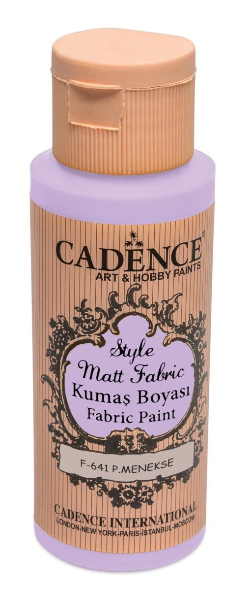 Textilní barva Cadence Style Matt Fabric - fialová lila 50 ml