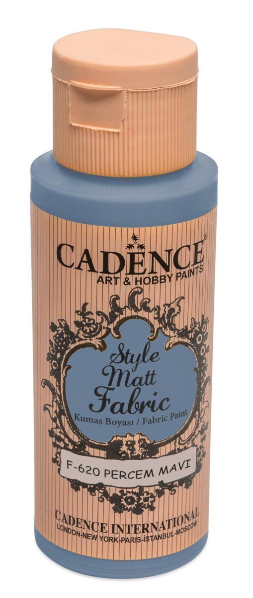 Textilní barva Cadence Style Matt Fabric - tmavě modrá 50 ml