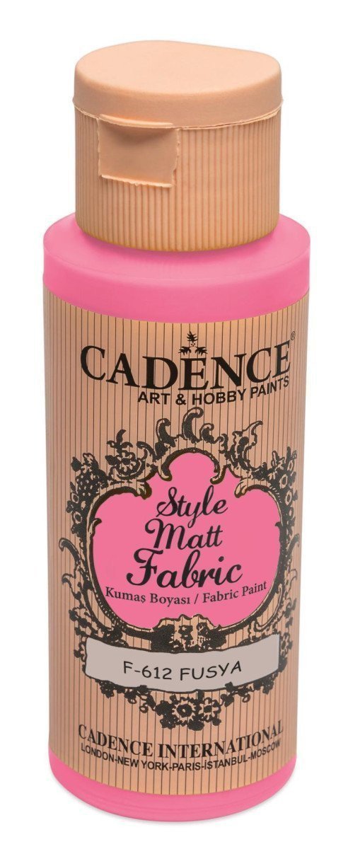 Textilní barva Cadence Style Matt Fabric - fuchsiová 50 ml