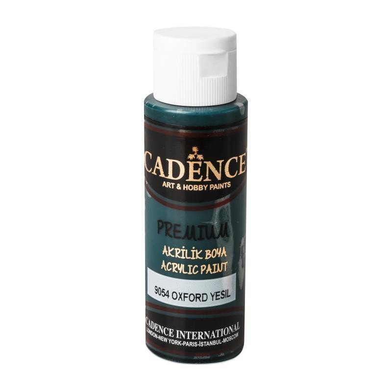 Akrylová barva Cadence Premium - oxfordská zelená 70 ml