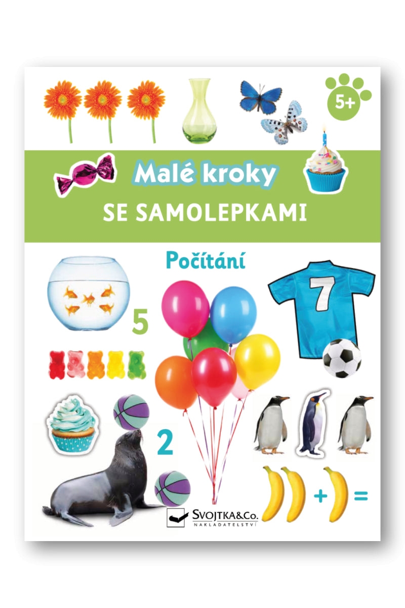 Počítání - Malé kroky se samolepkami 5