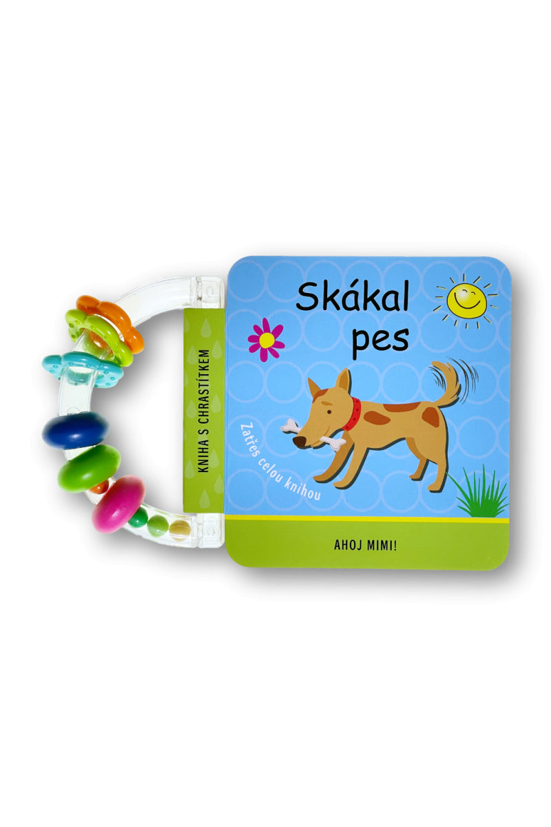 Skákal pes - Leporelo s chrastítkem