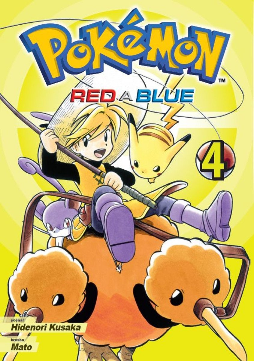 Pokémon 4 - Red a blue – Kusaka Hidenori