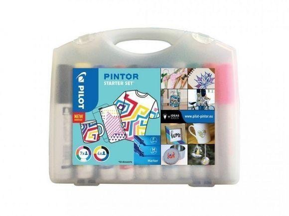 PILOT Pintor Sada acrylových popisovačů 09-15mm - Starter Set 11 ks