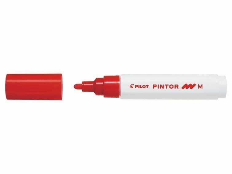 PILOT Pintor Medium akrylový popisovač 15-22mm - červený