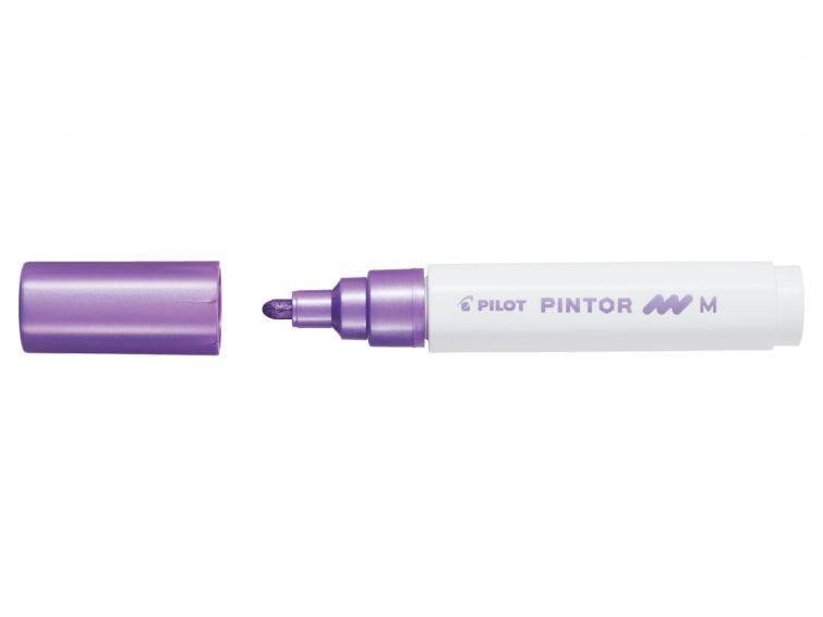 PILOT Pintor Medium akrylový popisovač 15-22mm - metalický fialový