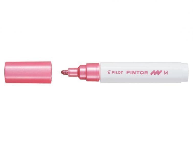 PILOT Pintor Medium akrylový popisovač 15-22mm - metalický růžový