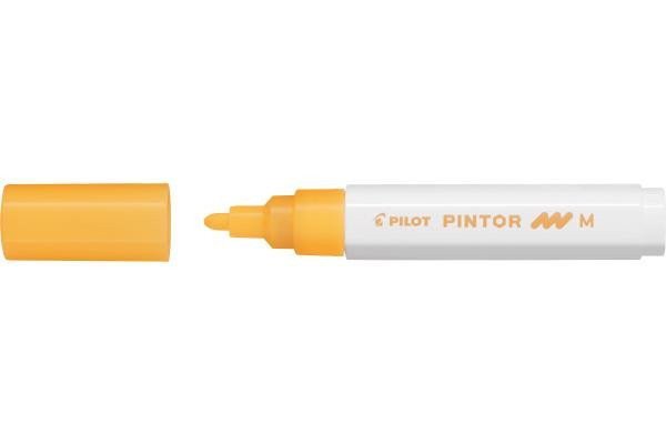 PILOT Pintor Medium akrylový popisovač 15-22mm - neonový meruňkově oranžový
