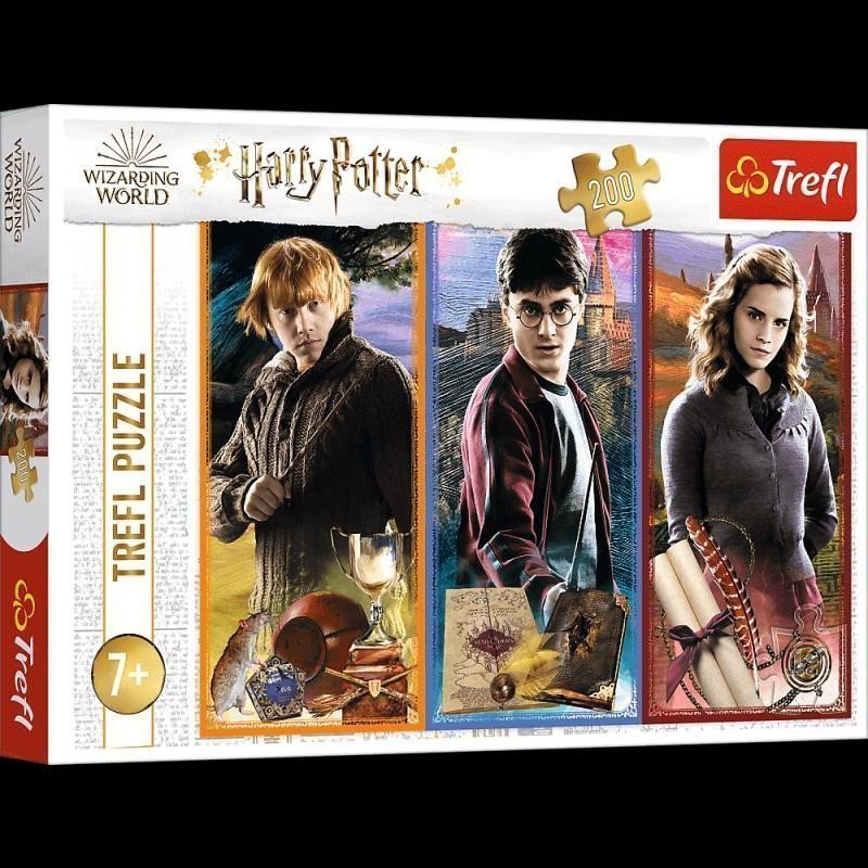 Trefl Puzzle Harry Potter - Ve světě magie a kouzel 200 dílků