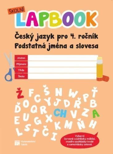Školní lapbook ČJ pro 4 ročník - Podstatná jména a slovesa