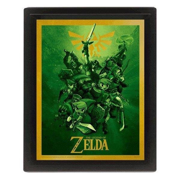Obraz 3D Zelda