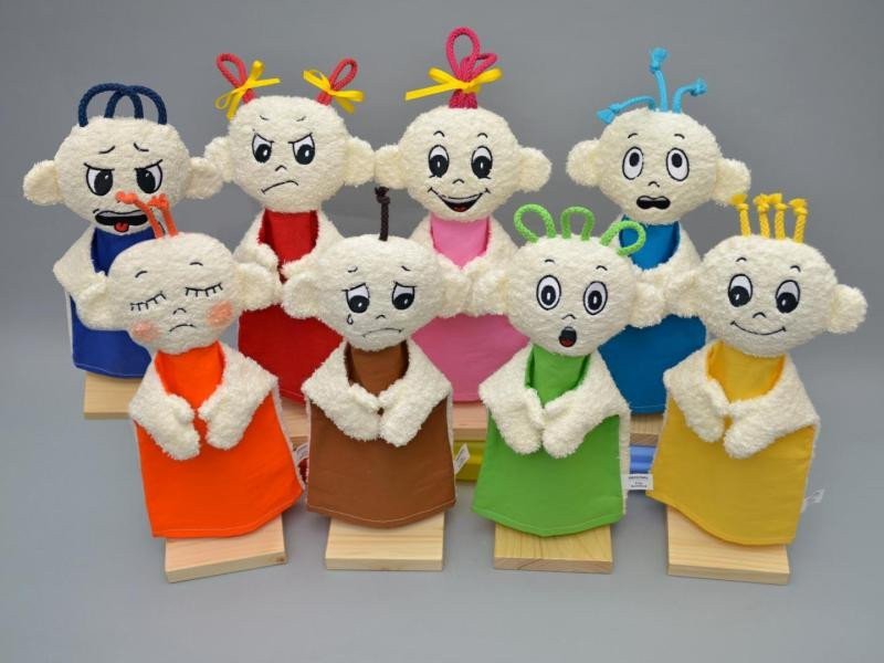 Emoce - Zlost maňásek