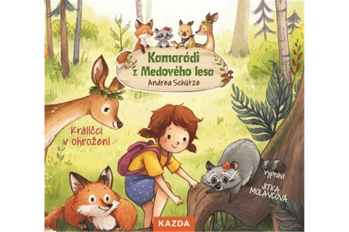 Kamarádi z Medového lesa 2 - Králíčci v ohrožení - CDm3 Čte Jitka Molavcová