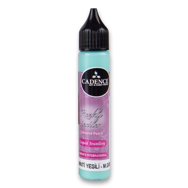 Tekuté perly Cadence - světle tyrkysová 25 ml