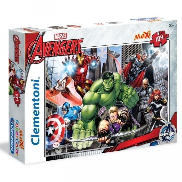 Clementoni Puzzle Maxi - Avengers 104 dílků
