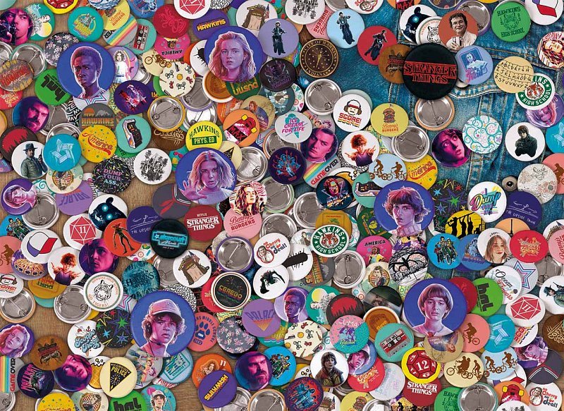 Clementoni Puzzle Impossible - Stranger things 1000 dílků