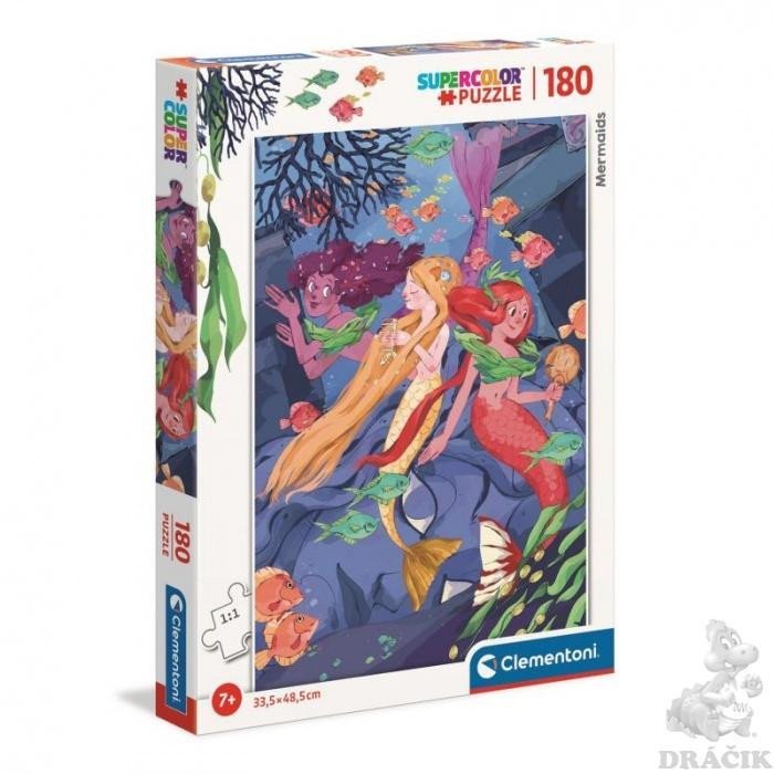 Clementoni Puzzle - Malá mořská víla 180 dílků