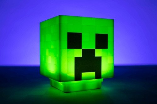Dekorativní lampa Minecraft - Creeper