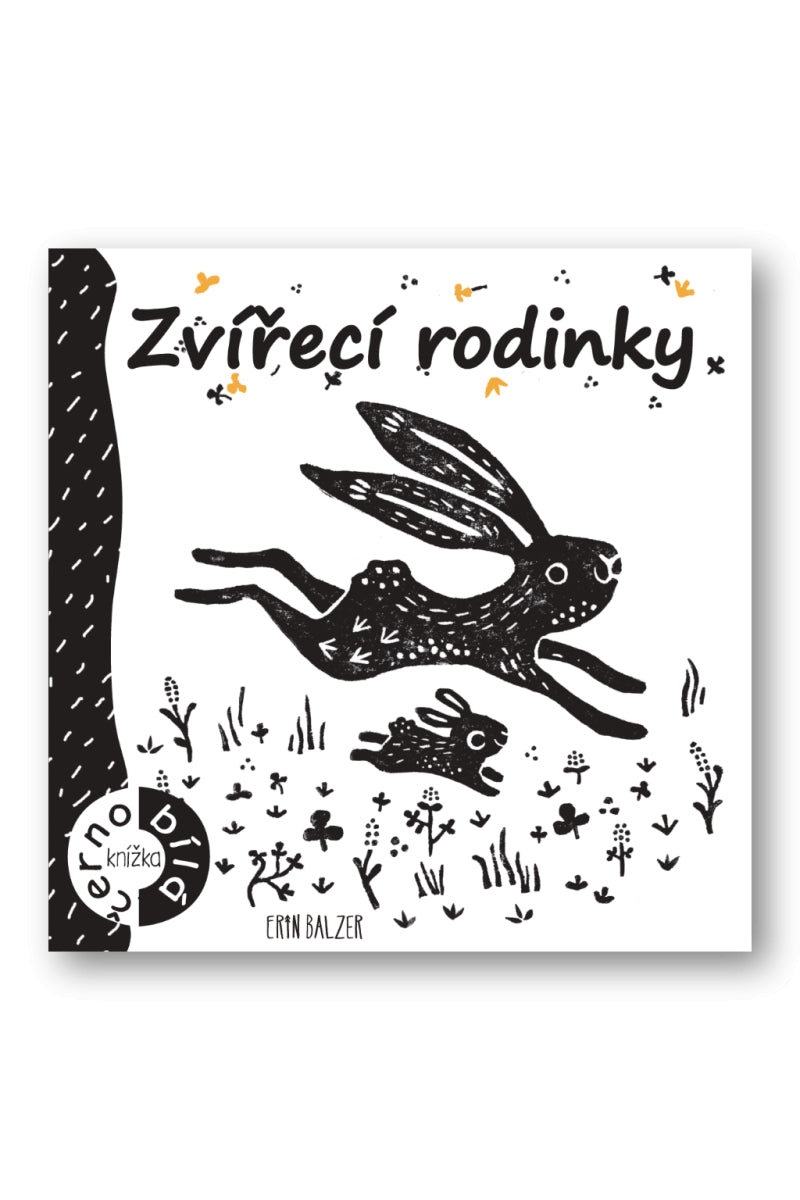 Zvířecí rodinky - Černobílá knížka – Balzer Erin
