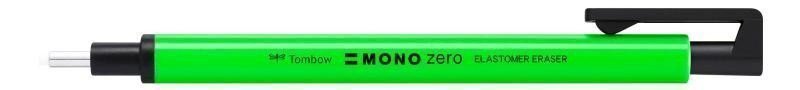 Tombow Gumovací tužka Mono Zero 23 mm - neonová zelená
