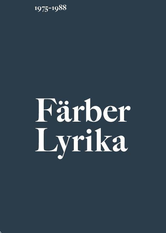 Lyrika – Färber Vratislav
