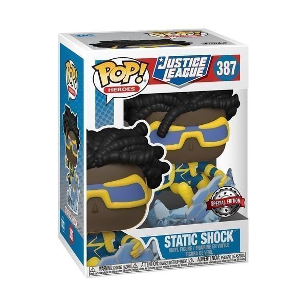 Funko POP Heroes DC 2021 - Static Shock exclusive special edition