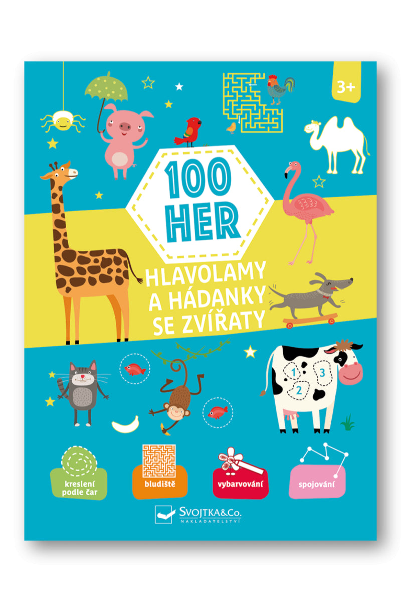 100 her Hlavolamy a hádanky se zvířaty 3