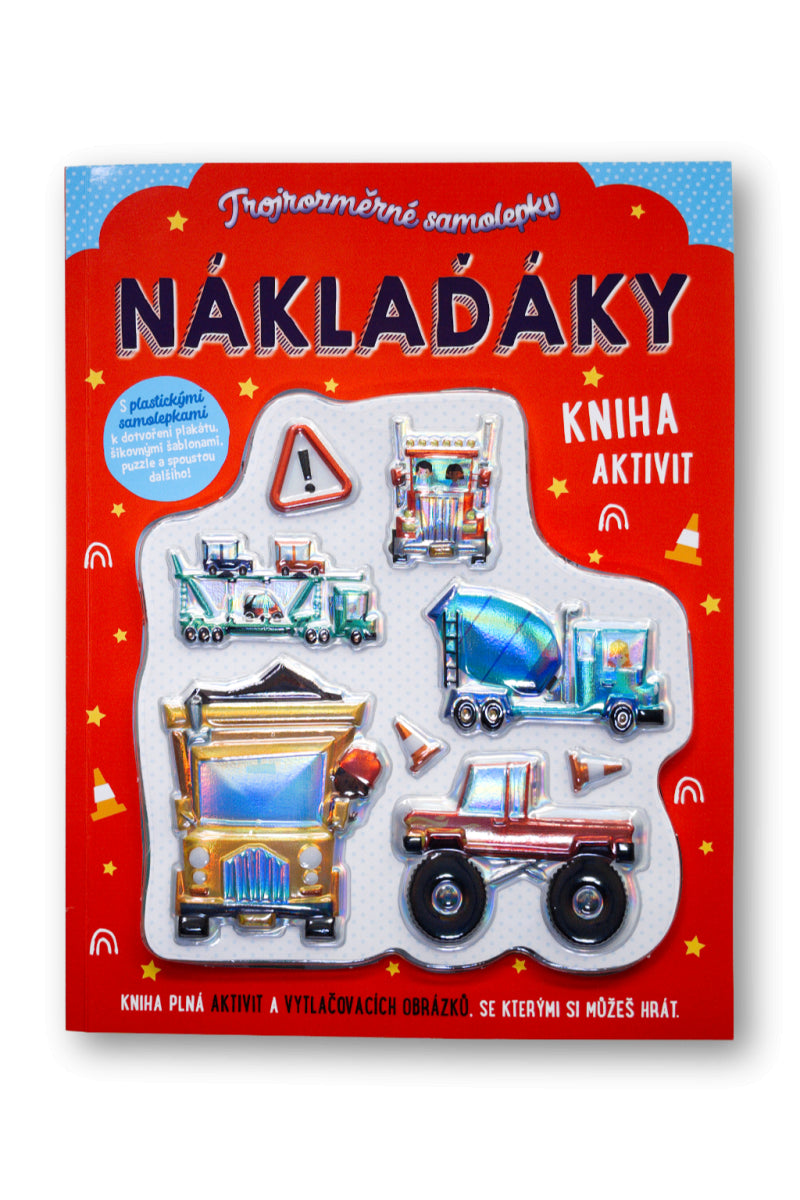 Trojrozměrné samolepky Náklaďáky – Dillon James