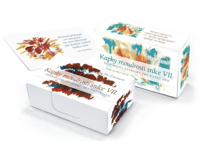 Kapky moudrosti srdce VII - kartyInspirující aforismy pro každý den – Chinmoy Sri