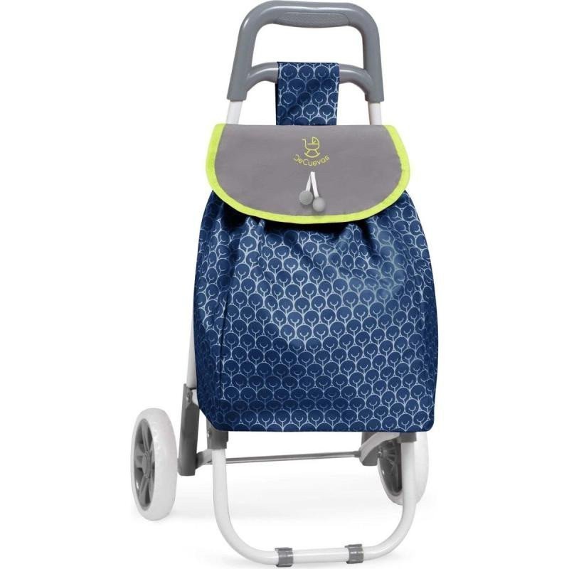 Skládací cestovní taška na kolečkách DeCuevas - modrá 2021