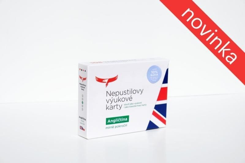 Angličtina - Nepustilovy výukové karty Mírně pokročilí – Nepustil Jiří