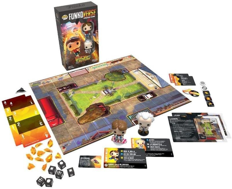 Funkoverse POP Back To The Future - samostatně hratelná desková hra v anglickém jazyce