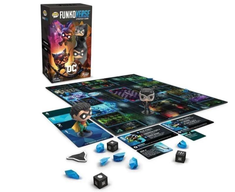 Funkoverse POP DC Comics - samostatně hratelná desková hra v anglickém jazyce