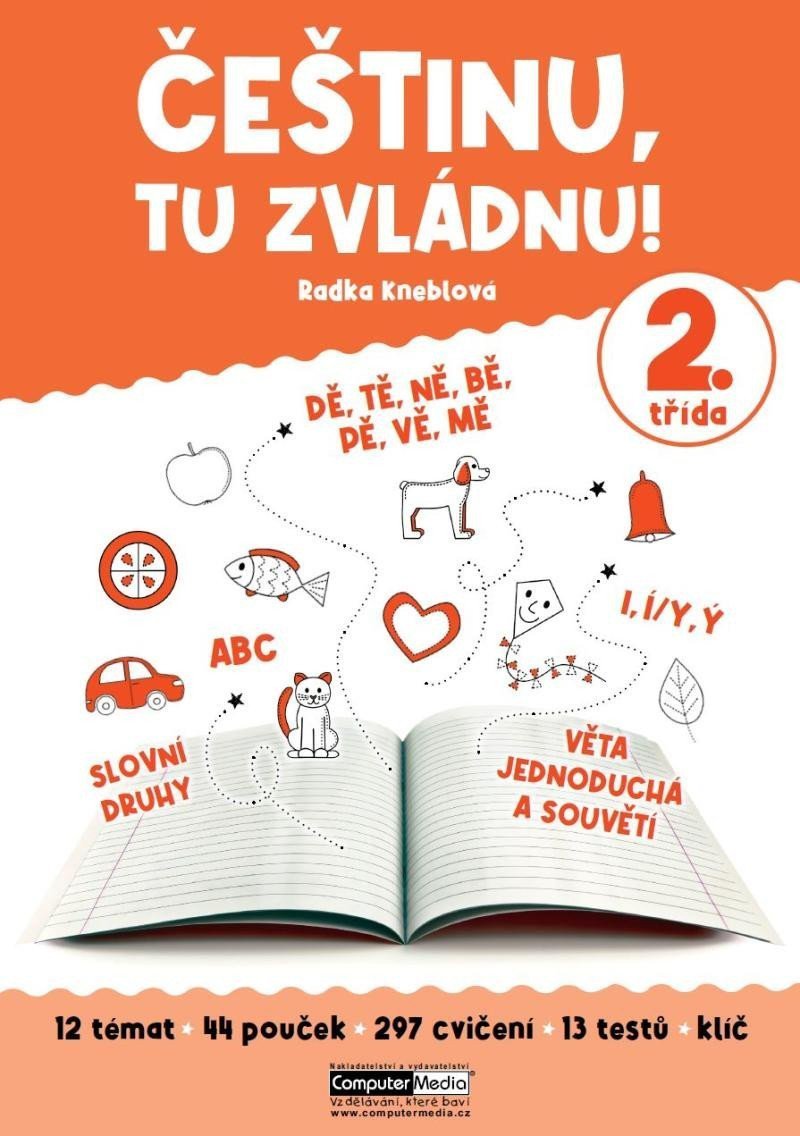 Češtinu tu zvládnu - 2 třída – Kneblová Radka