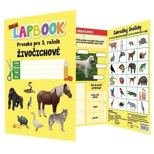 Školní lapbook Prvouka - Živočichové